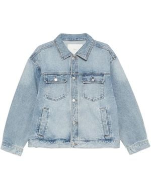 DUNST Long-Sleeved Denim Jacket - Blue
