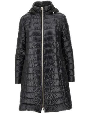 Herno Hooded Quilted Down Jacket - Grey