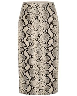 Rohe Printed Skirt - Natural