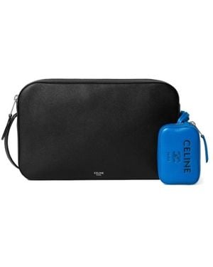 Celine Messenger Bag With Charm - Blue