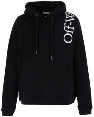 Off-White c/o Virgil Abloh Logo Long-Sleeve Sweatshirt - Black