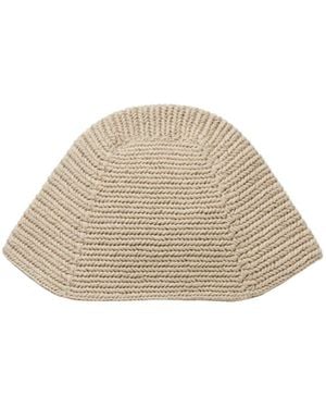 Lauren Manoogian Blend Bucket Hat - White