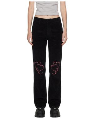 Marissa Chiara Belt Loop Casual Trousers - Black