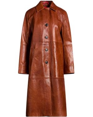 MAX&Co. Long-Sleeved Coat - Brown