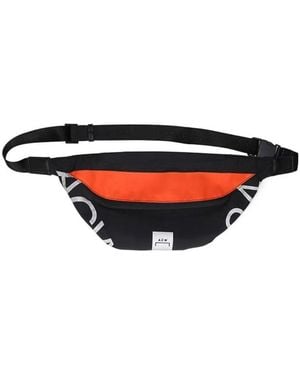 A_COLD_WALL* Stria Tech Logo Belt Bag - White