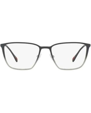 Prada Linea Rossa Logo Flat Mirror - White