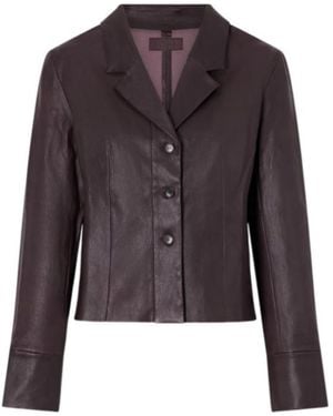 Stouls Leather Jacket - Multicolor