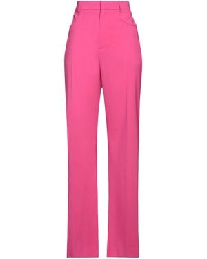 Jacquemus Solid Colour Casual Trousers - Pink