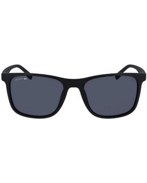 Lacoste L 882 S N Square Sunglasses - Blue