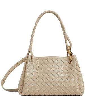 Bottega Veneta Parachute Shoulder Bag - Natural