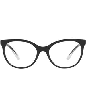 Dolce & Gabbana Eyewear Round Frame Glasses - White