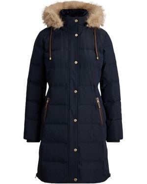 Ralph Lauren Hood Puffer Jacket - Blue