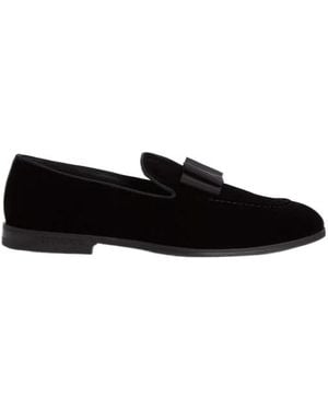 DSquared² Neoclassic Velvet Loafers - Black