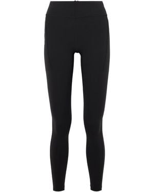 On Shoes Performance Paneled Stretch Leggings - Black