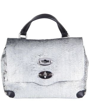 Zanellato Baby Postina Twist Lock Shoulder Bag - White