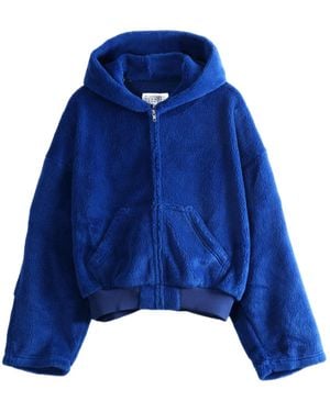 MM6 by Maison Margiela Long-Sleeve Sports Jacket - Blue