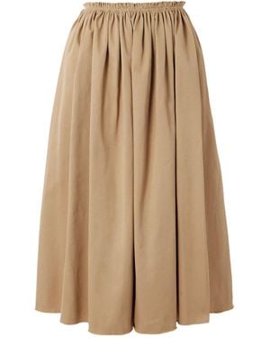 Gabriela Hearst Pleated Skirt - Natural