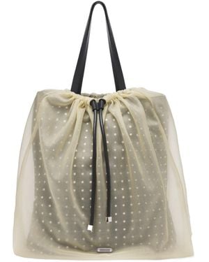 McQueen Die Nebula Tote Bag - Natural