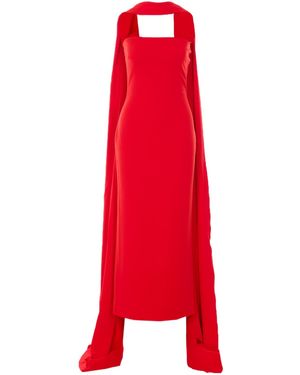 Solace London Martine Midaxi Dress - Red