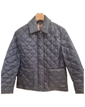 Burberry Quilted Cotton Jacket - Grey