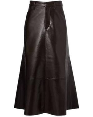 Citizens of Humanity Cassia Flared Midi Skirt - Black