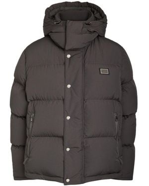 Dolce & Gabbana Padded Shell Jacket - Grey