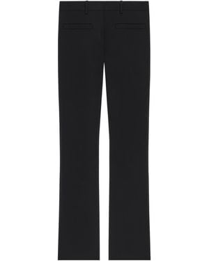 Courreges Tailored Bootcut Pants - Black