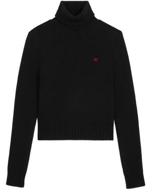 Celine Turtleneck Jumper - Black