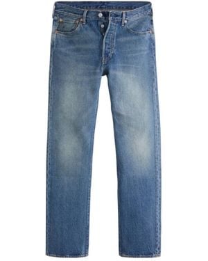 Levi's 501 Original Fit Straight-Leg Jeans - Blue