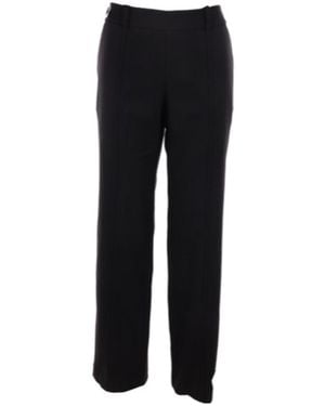 Alaïa Buckle Stretch Casual Pants - Black