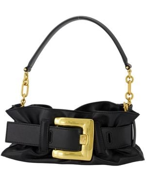Balmain Anthem Mini Handbag - Black