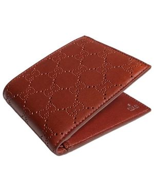 Gucci Aria Bi-Fold Wallet - Red
