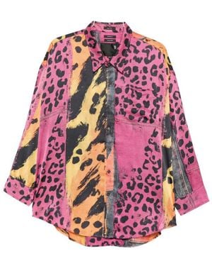 R13 Long-Sleeved Shirt - Red
