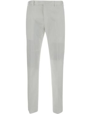 Pt Pantaloni Pt Torino Dieci F Slim-Fit Trousers - Grey