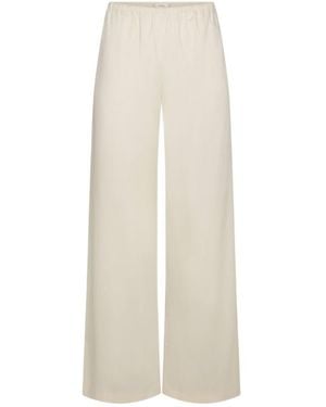 FRAME The Society Wide-Leg Trousers - White