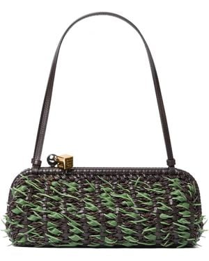 Jacquemus The Large Salon Clutch - Green