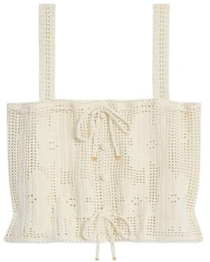 Celine Crop Top - Natural
