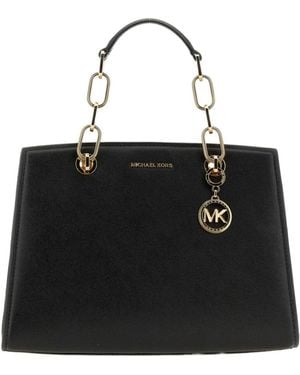 Michael Kors Michael Cynthia Top Handle Bag - Black