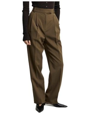 Frankie Shop Bea Casual Trousers - Green