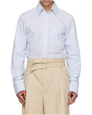 Egonlab Double Sleeves Shirt - White