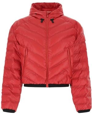 Prada Polyurethane Blend Padded Jacket - Red