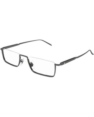 Montblanc Eyewear Rectangular Frame Glasses - White