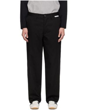 WTAPS Trousers With Belt Loops - Black