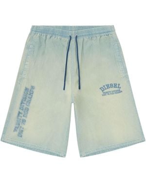 DIESEL Comfortable Casual Shorts - Blue