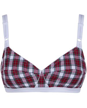 N°21 Checked Bra - Purple