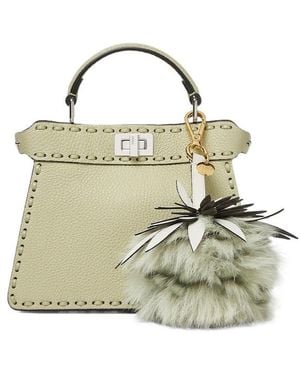Fendi Peekaboo Iseeu Petite Tote Bag - Metallic