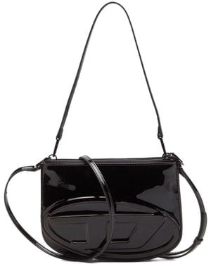 DIESEL 1Dr Twin Shoulder Bag - Black