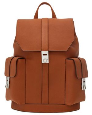 Ferragamo Utility Backpack - Brown