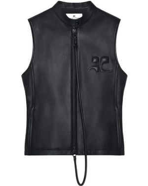 Courreges City Shadow Vest - Blue