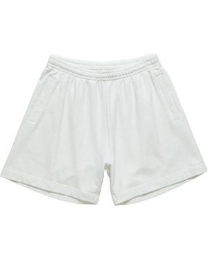 Acne Studios Logo-Patch Shorts - White
